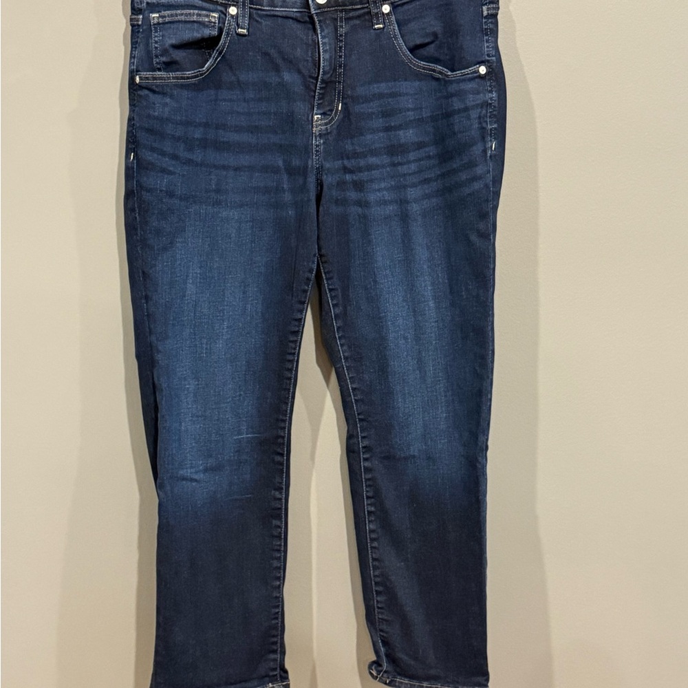 *GENTLY WORN* Womens JAG Size 14P Carter Girlfriend Cropped Ankle Jeans